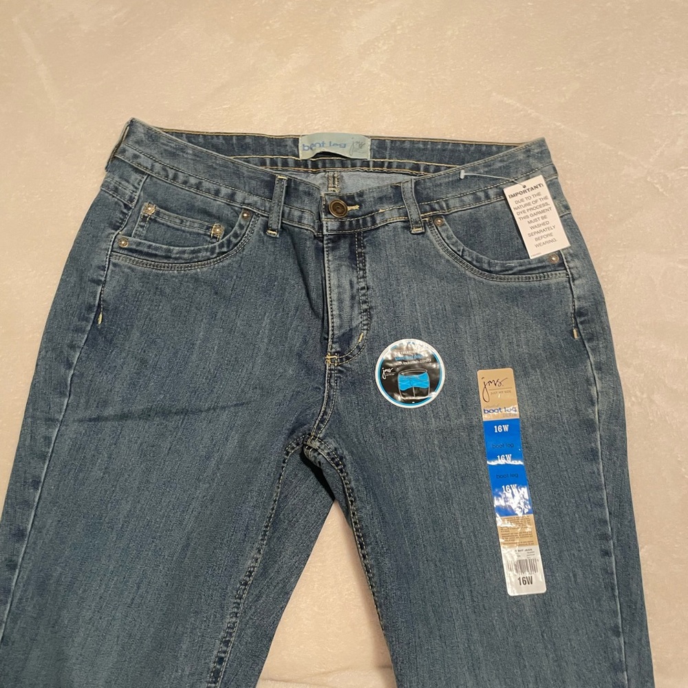 JMS-Just My Size, Boot Leg, Size 16W Jeans